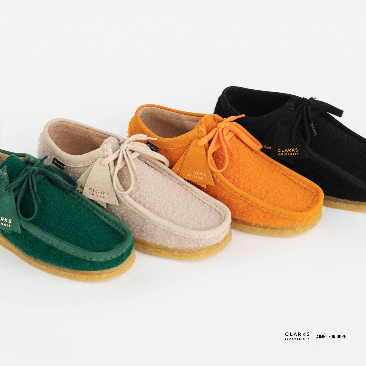 AIME LEON DORE × clarks ワラビー UK7 - スニーカー