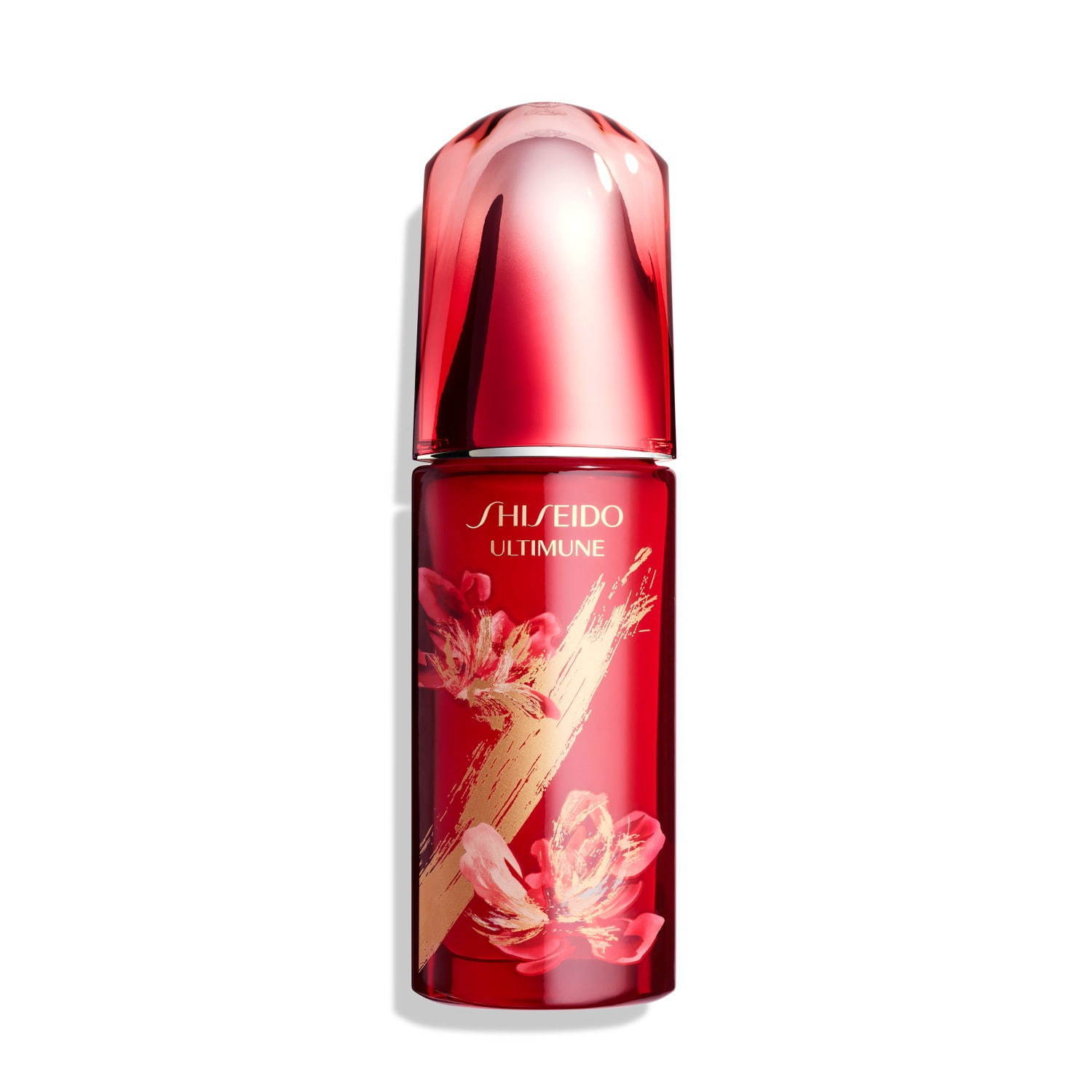 SHISEIDO人気美容液「アルティミューン」“真っ赤な花”が咲き誇る限定パッケージ - ファッションプレス