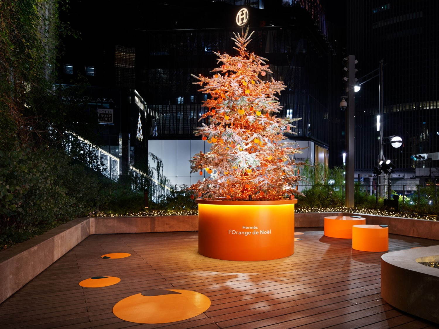 エルメス、“オレンジ”が主役のクリスマス限定イベントを銀座ソニーパークで開催 - カフェも出店｜写真6