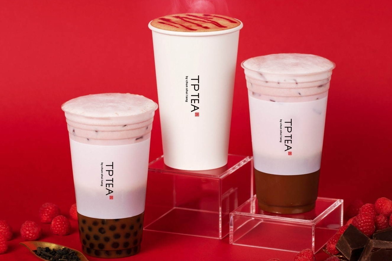 台湾ティースタンド「ティーピーティー」紅茶×チョコレート×ラズベリーの冬限定ドリンク