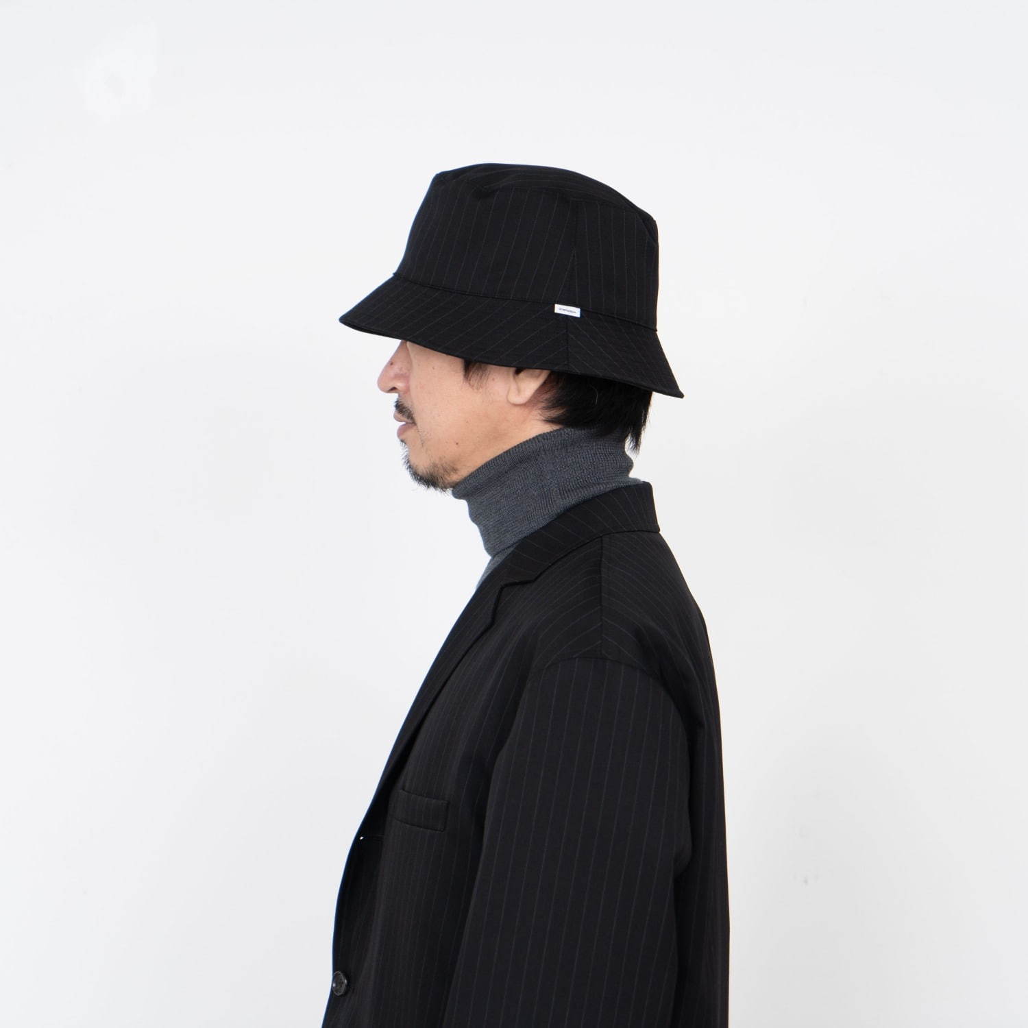 グラフペーパーのキジマタカユキ別注ハット＆キャップ、毛羽立ち