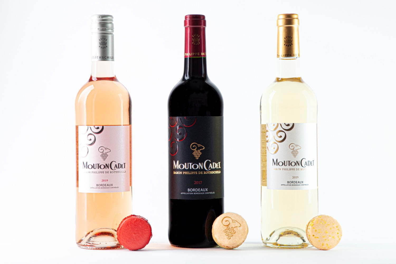 ピエール・エルメ・パリ×仏ワイン「ムートン・カデ」、マカロン＆ワインセット数量限定で登場