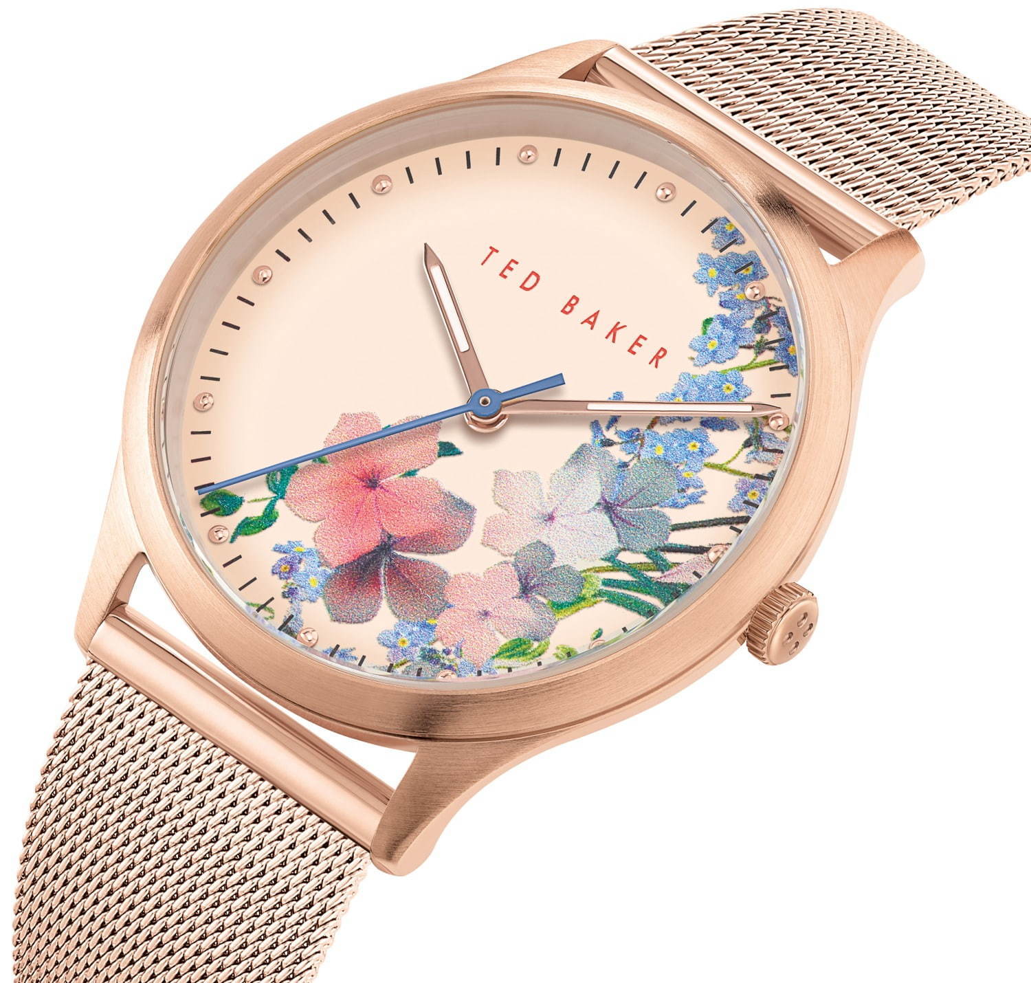 テッドベーカー“ロンドンの街”イメージの新作腕時計、鮮やかな花々を描いた上品な文字盤｜写真2
