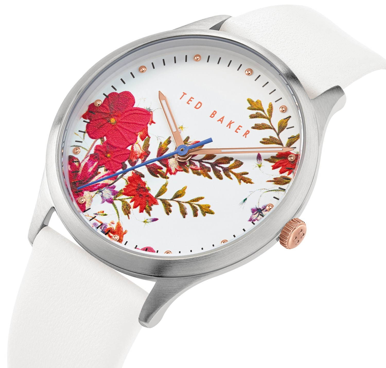 テッドベーカー“ロンドンの街”イメージの新作腕時計、鮮やかな花々を描いた上品な文字盤｜写真4