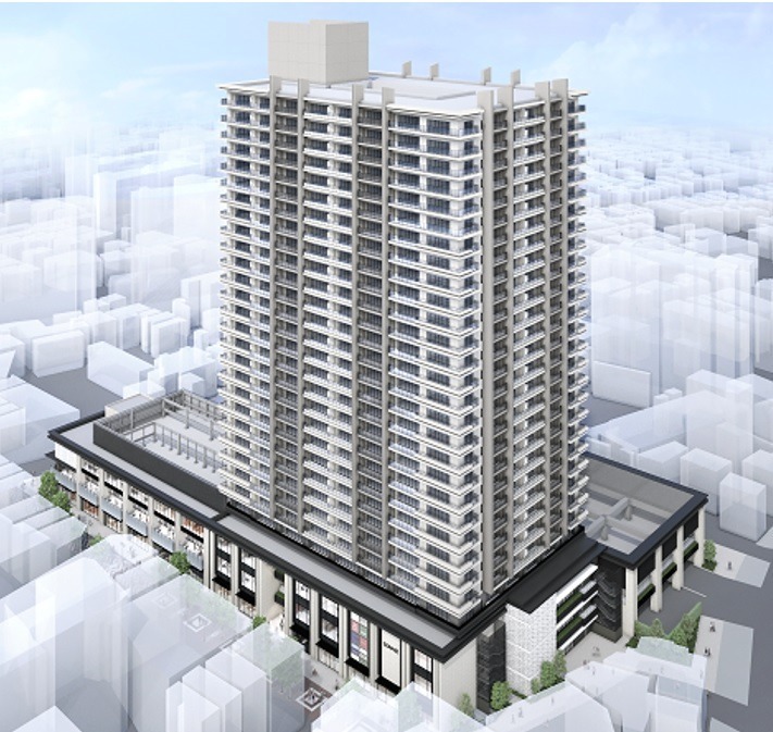 埼玉県川口市の再開発により大型複合ビルが誕生、低層階には商業テナント多数｜写真1