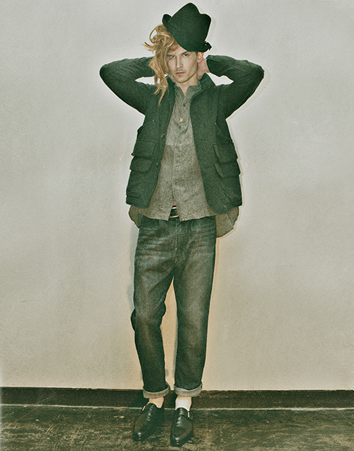 ハウル 2013-14年秋冬｜male ユーティリティジャケット