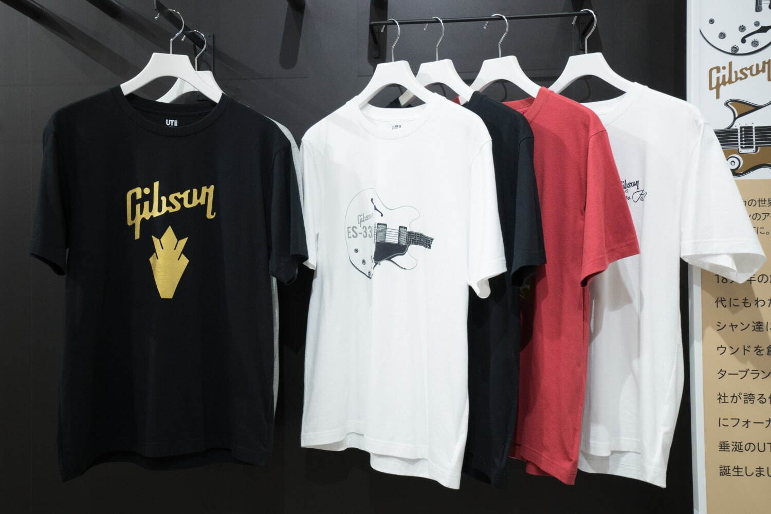 メンズTシャツ 各1,500円
© 2021 Gibson Brands, Inc. All rights reserved.