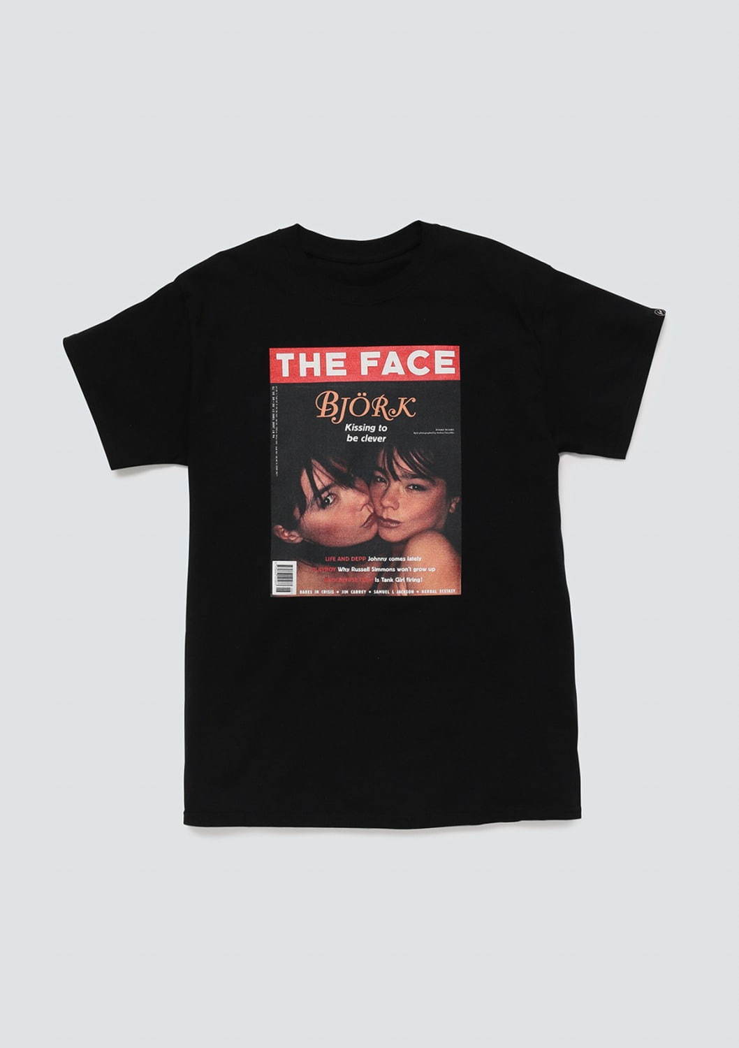 The face bjork ビョーク　tシャツ