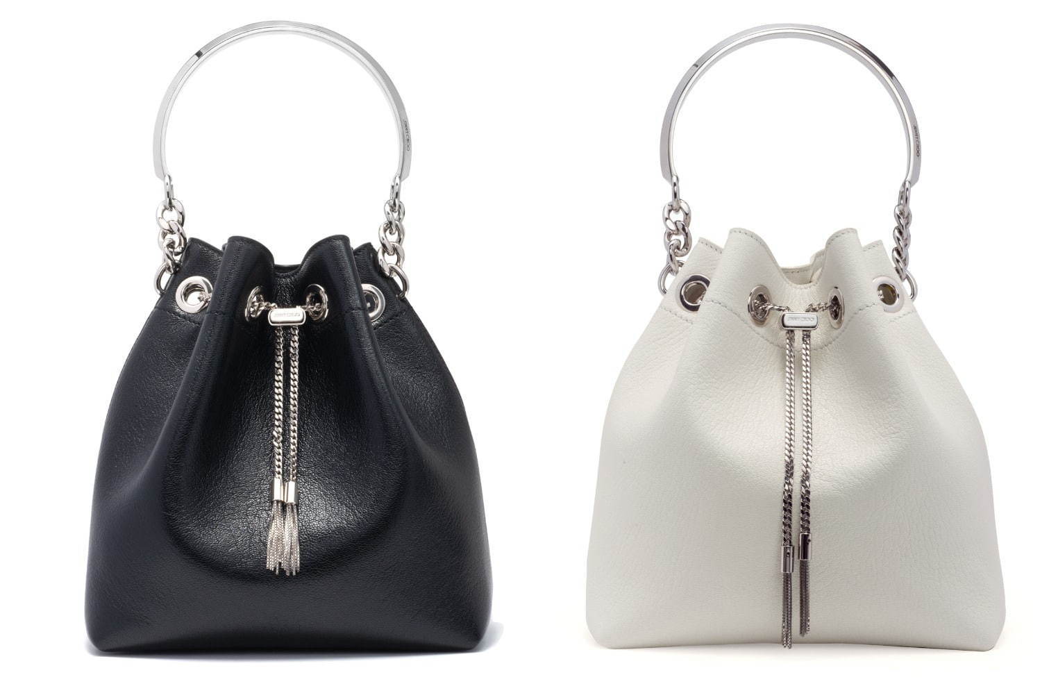 Jimmy Choo マドレーヌサッチェル S パール レザーバッグ | www 