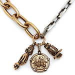 アレキサンダー・マックイーンの新作ジュエリー、フクロウ＆コインチャーム付きネックレスなど｜写真9