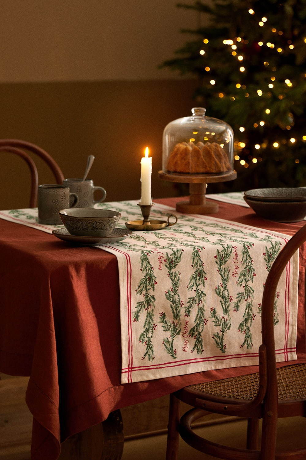 ザラホームのクリスマス、ヒイラギ型テーブルウェアや“ジンジャーブレッド”のルームフレグランスなど｜写真33