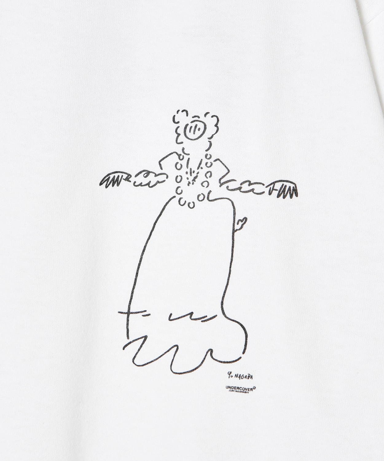 アンダーカバー×長場雄のTシャツ、高橋盾手掛けるぬいぐるみのクリーチャー“グレイス”を描いて｜写真16
