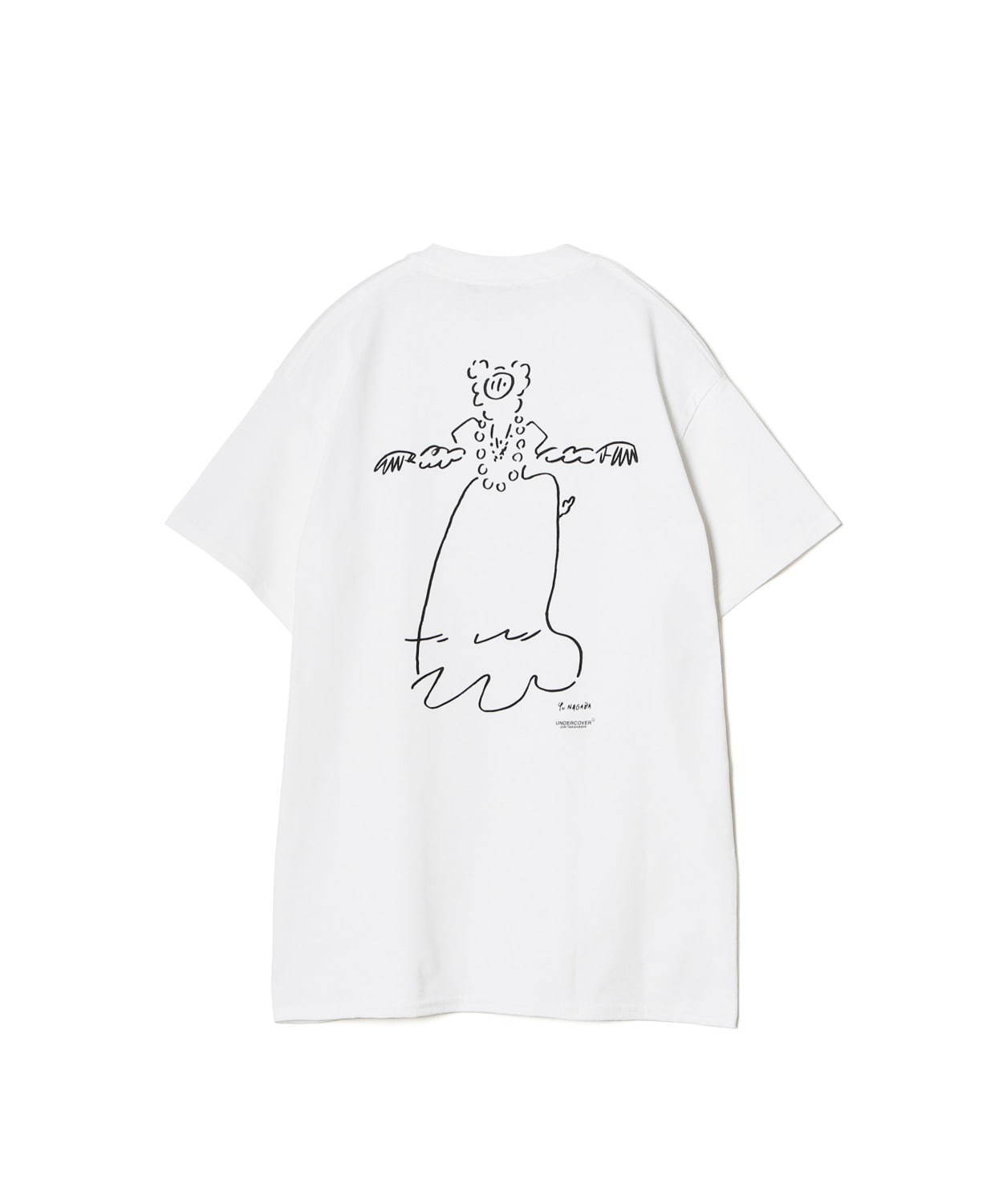 アンダーカバー×長場雄のTシャツ、高橋盾手掛けるぬいぐるみのクリーチャー“グレイス”を描いて｜写真2