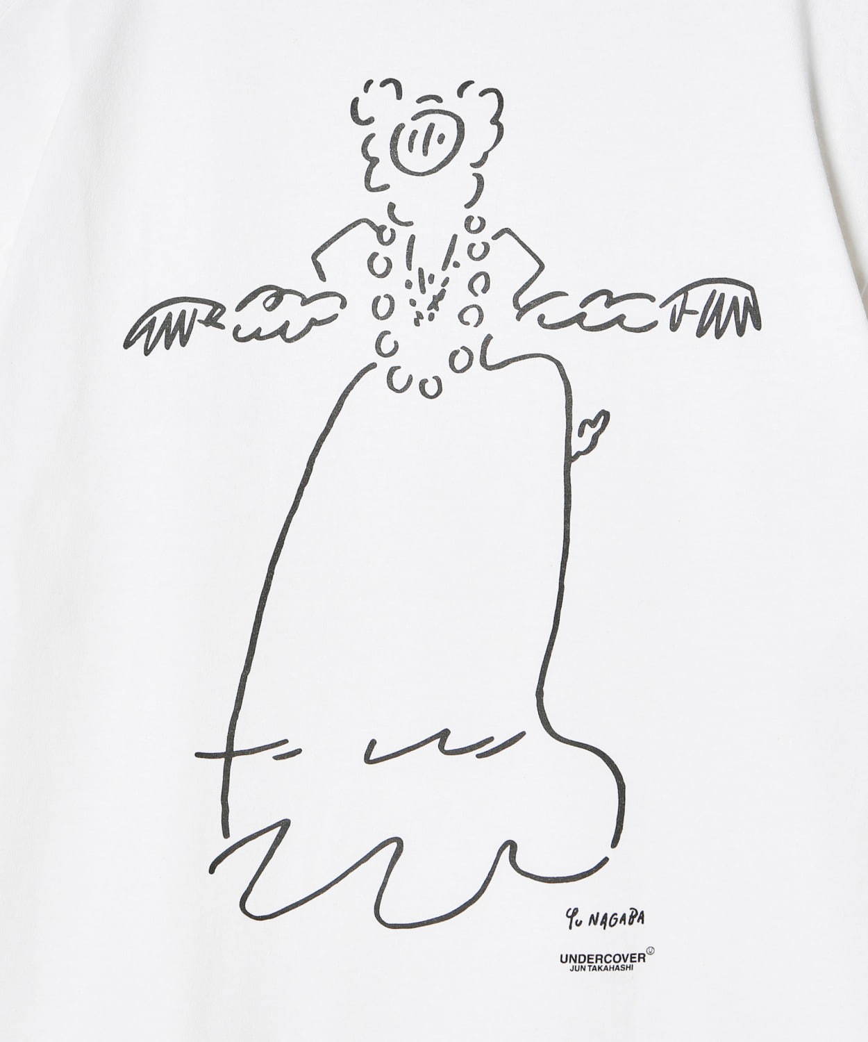 アンダーカバー×長場雄のTシャツ、高橋盾手掛けるぬいぐるみのクリーチャー“グレイス”を描いて｜写真4