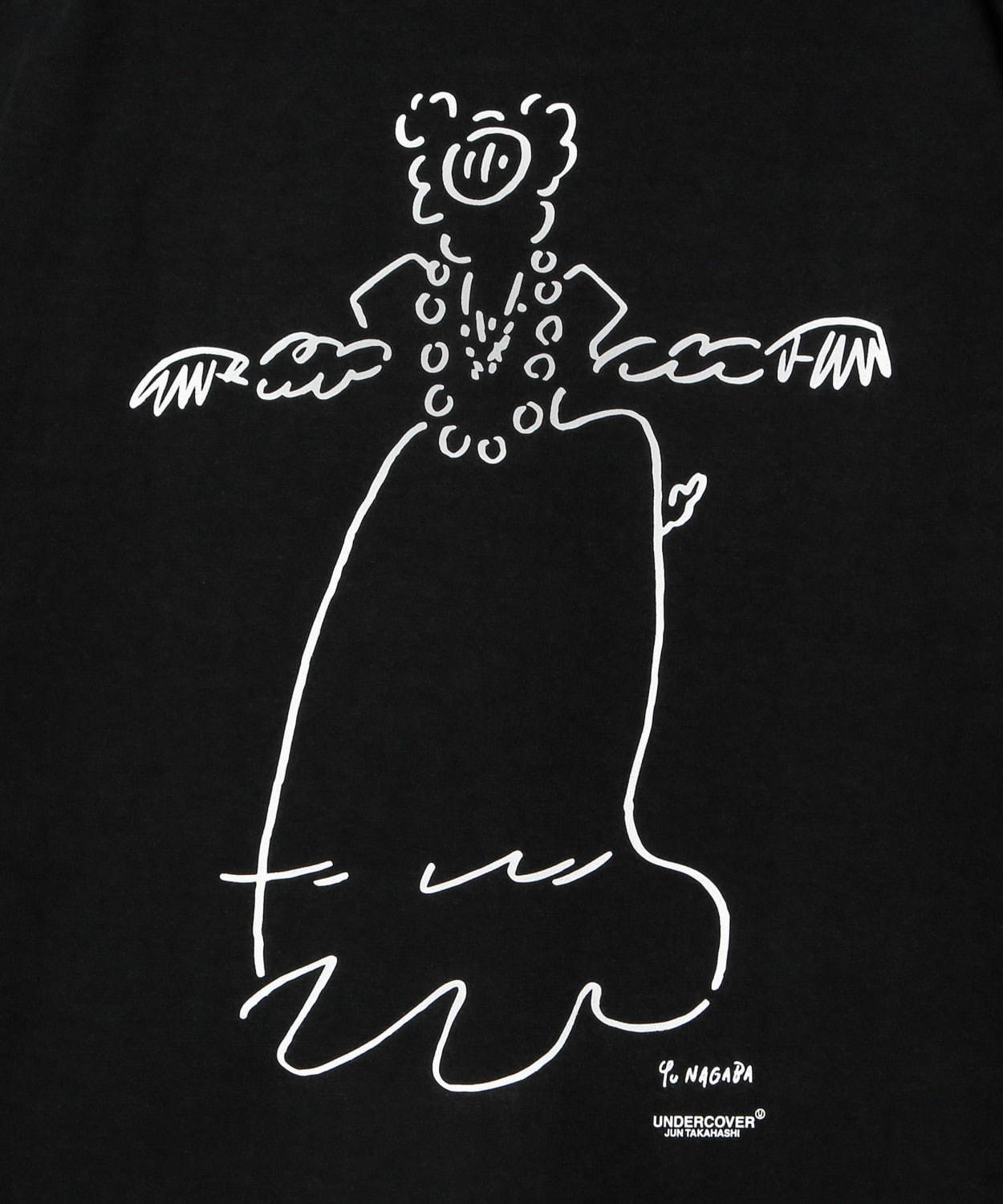 アンダーカバー×長場雄のTシャツ、高橋盾手掛けるぬいぐるみのクリーチャー“グレイス”を描いて｜写真11