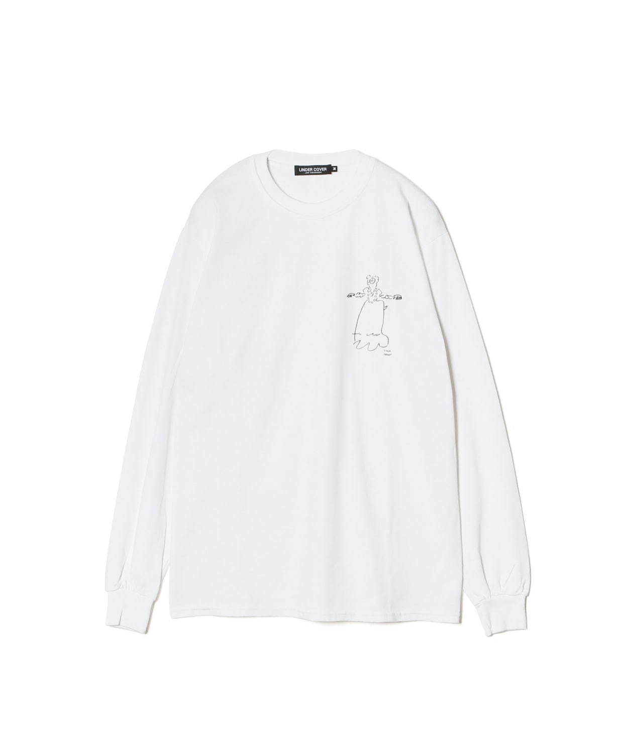 アンダーカバー×長場雄のTシャツ、高橋盾手掛けるぬいぐるみのクリーチャー“グレイス”を描いて｜写真14