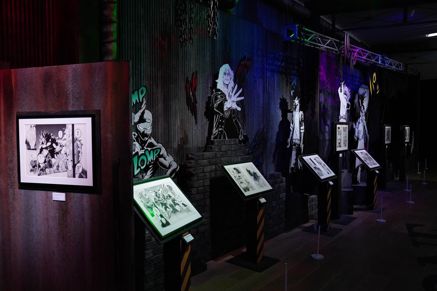 「僕のヒーローアカデミア展」大阪で - ヒロアカ初の原画展、ジオラマなど立体作品や映像も｜写真13