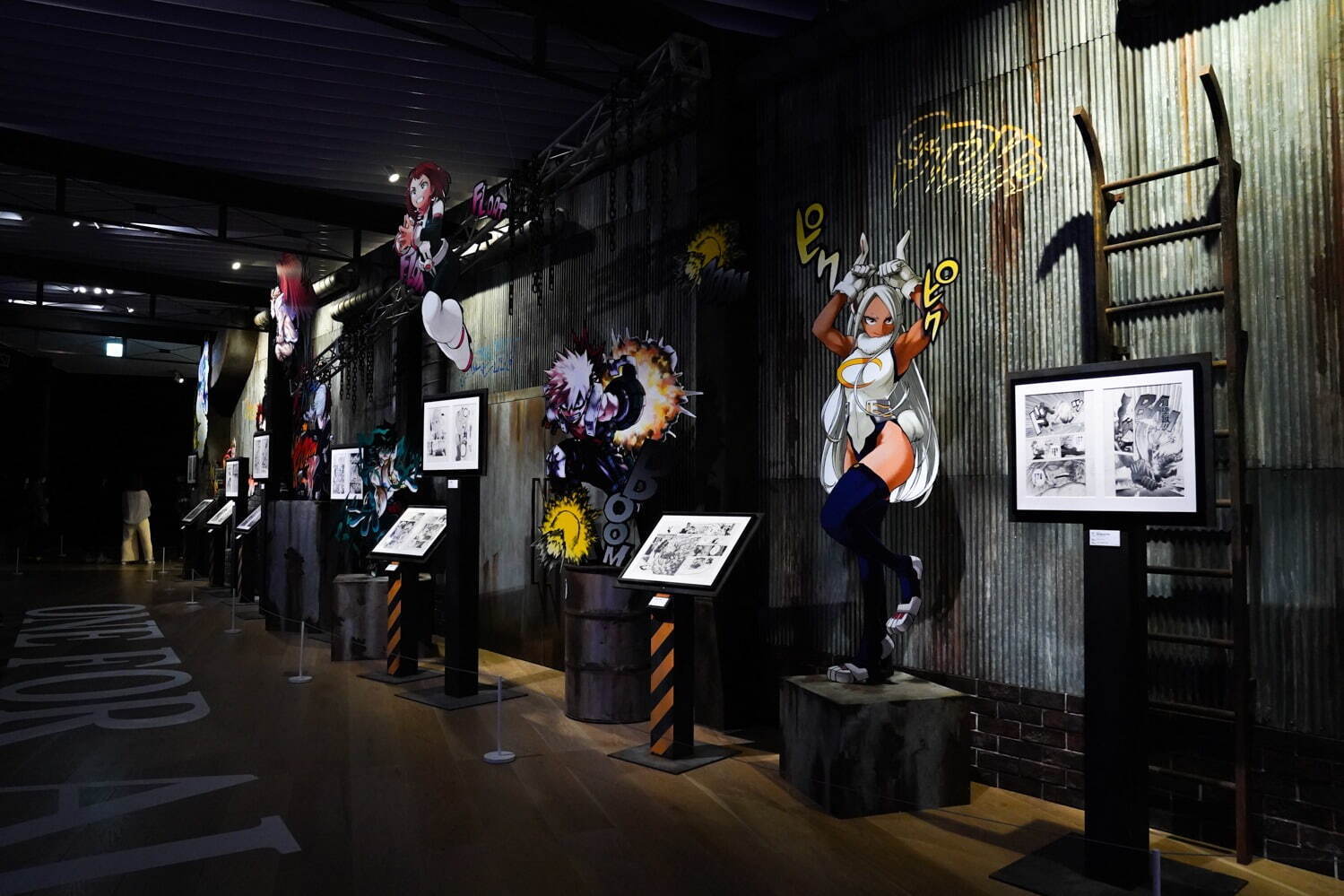 「僕のヒーローアカデミア展」大阪で - ヒロアカ初の原画展、ジオラマなど立体作品や映像も｜写真10