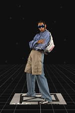 バレンシアガ 21年フォールコレクション、衣服と共に時を渡り歩く｜写真31