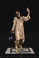 バレンシアガ 21年フォールコレクション、衣服と共に時を渡り歩く｜写真36