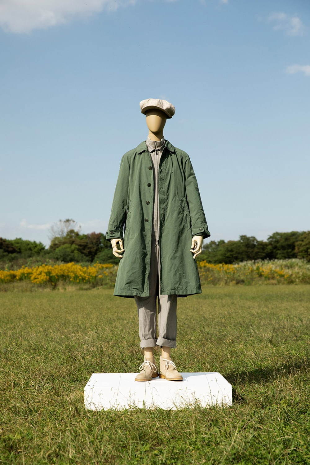 サイ 2021年春夏｜ ステンカラーコート