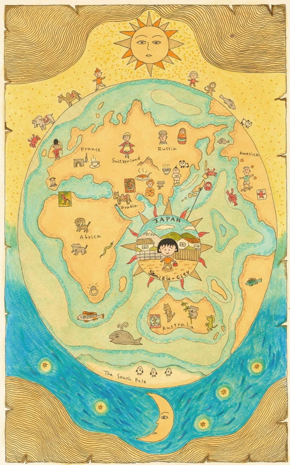 特別展 りぼん」ジェイアール名古屋タカシマヤで、さくらももこ 特別展 りぼん」ジェイアール名古屋タカシマヤで、さくらももこ