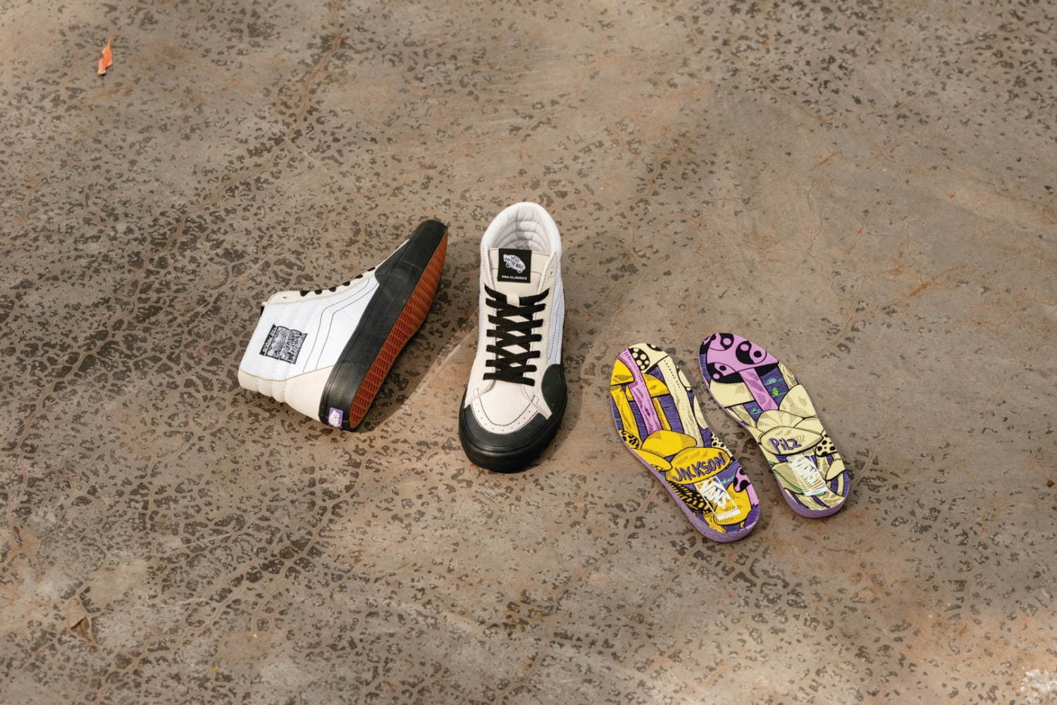 VANS“マッシュルーム”着想デザインのスニーカー、スエード×キャンバスで - 豪スケーターとコラボ｜写真15