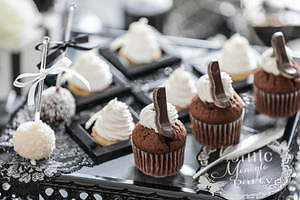 「モノクロ・ゴシック スイーツパーティー」東京&名古屋で、大人かわいい“白黒”スイーツ食べ放題|写真4