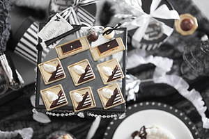 「モノクロ・ゴシック スイーツパーティー」東京&名古屋で、大人かわいい“白黒”スイーツ食べ放題|写真8