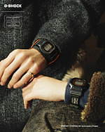 G-SHOCK×ポーターの腕時計 - 付替可能なナイロン＆樹脂バンド、タンカー着想のリストバンド付属｜写真22