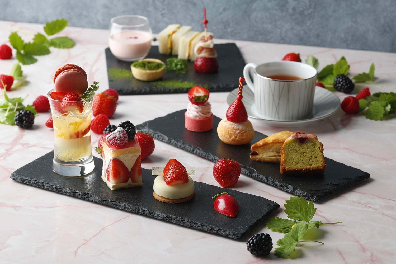 ホテル雅叙園東京「いちごアフタヌーンティー」