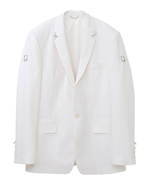 ジョン ローレンス サリバンの直営店限定“ボディピアス”ホワイトスーツ＆レザーポケットフーディー｜写真6