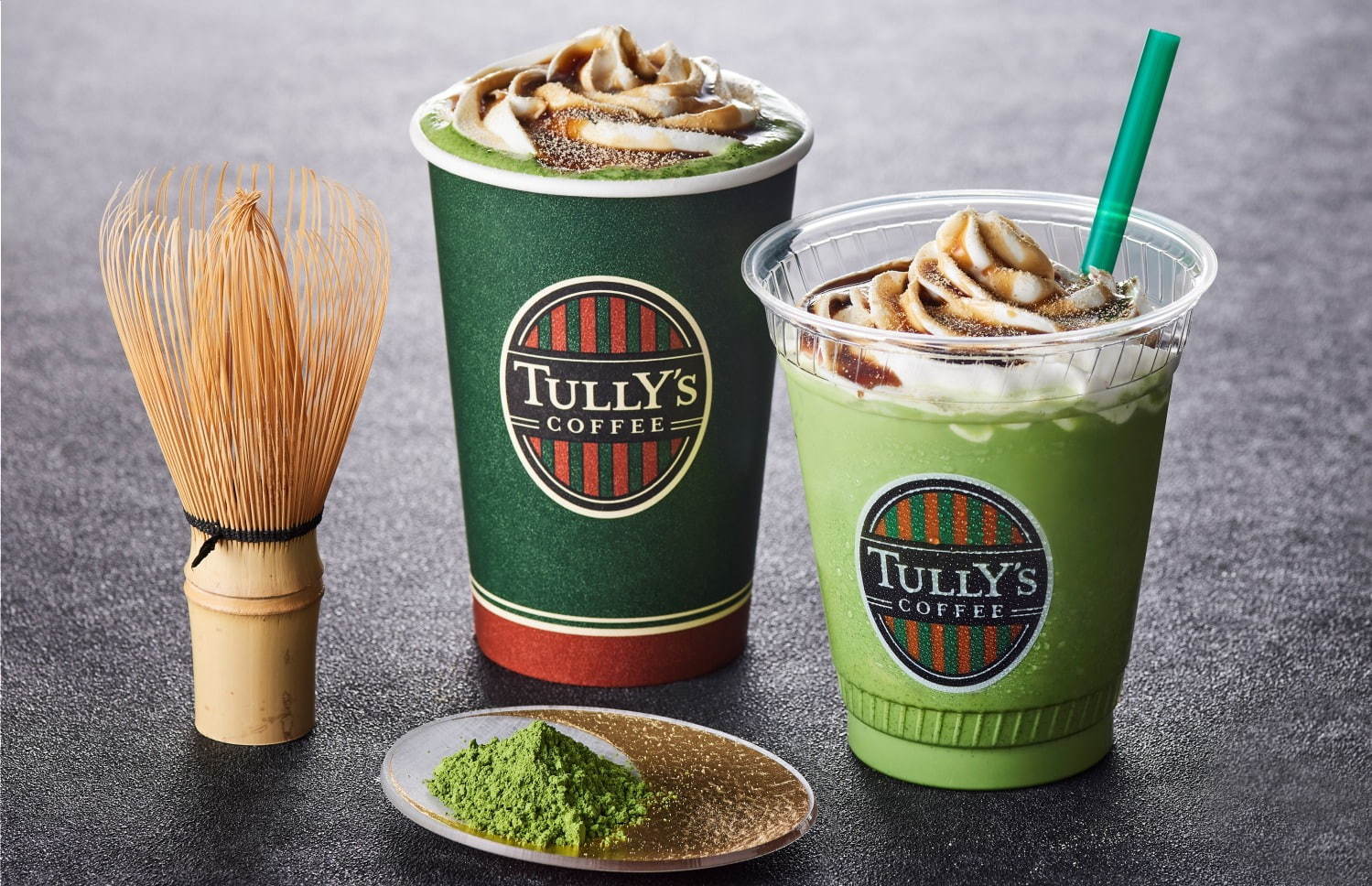 タリーズコーヒー(TULLY'S COFFEE) 黒蜜きなこ抹茶ラテ｜写真1