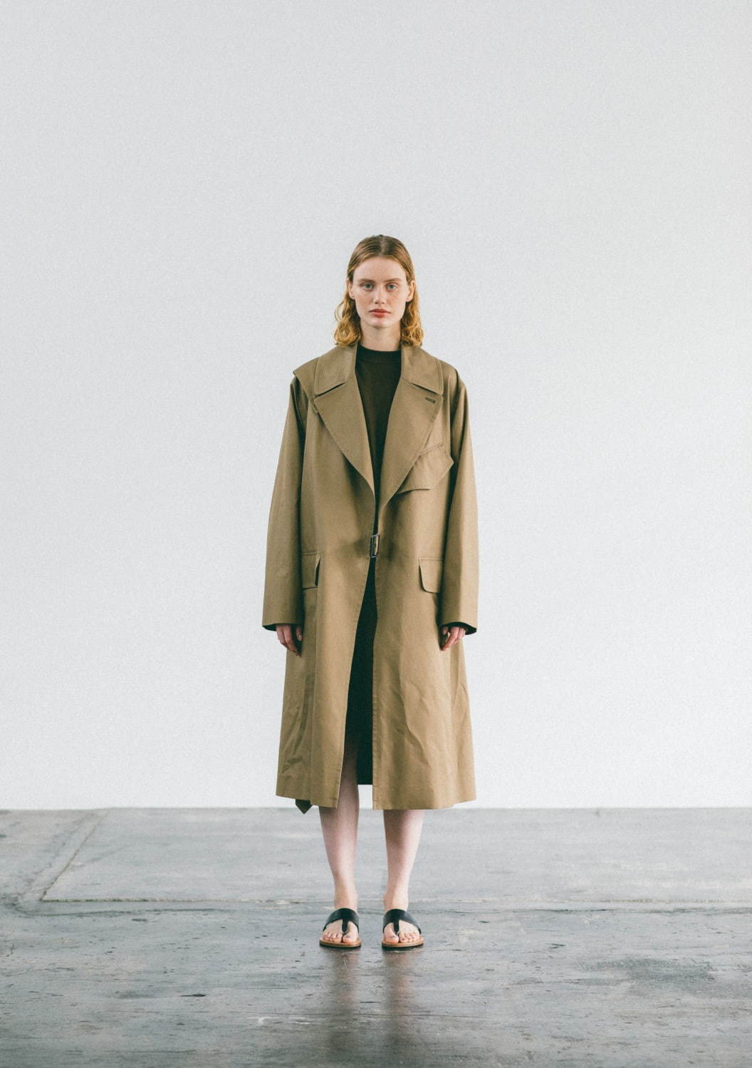 ブラームス 2021年春夏｜female トレンチコート