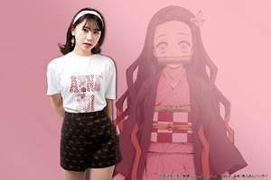 アナ スイ「鬼滅の刃」初コラボ、“禰豆子”イメージのバッグや“胡蝶姉妹 
