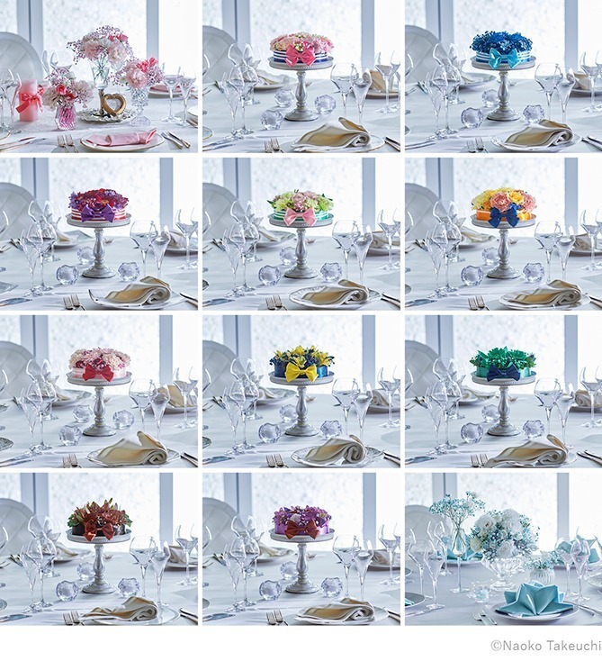 「セーラームーン」コラボの“夢の結婚式” - セーラー5戦士イメージのフルコース＆装花など｜写真7