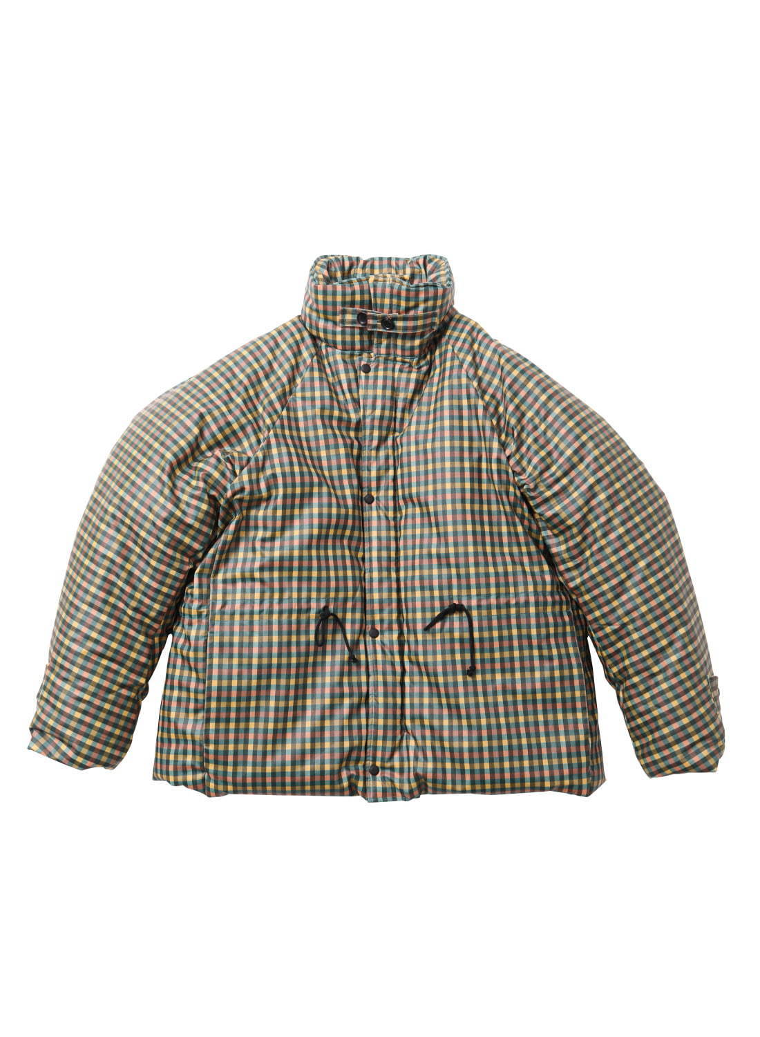 「coating check padding coat」105,000円＋税