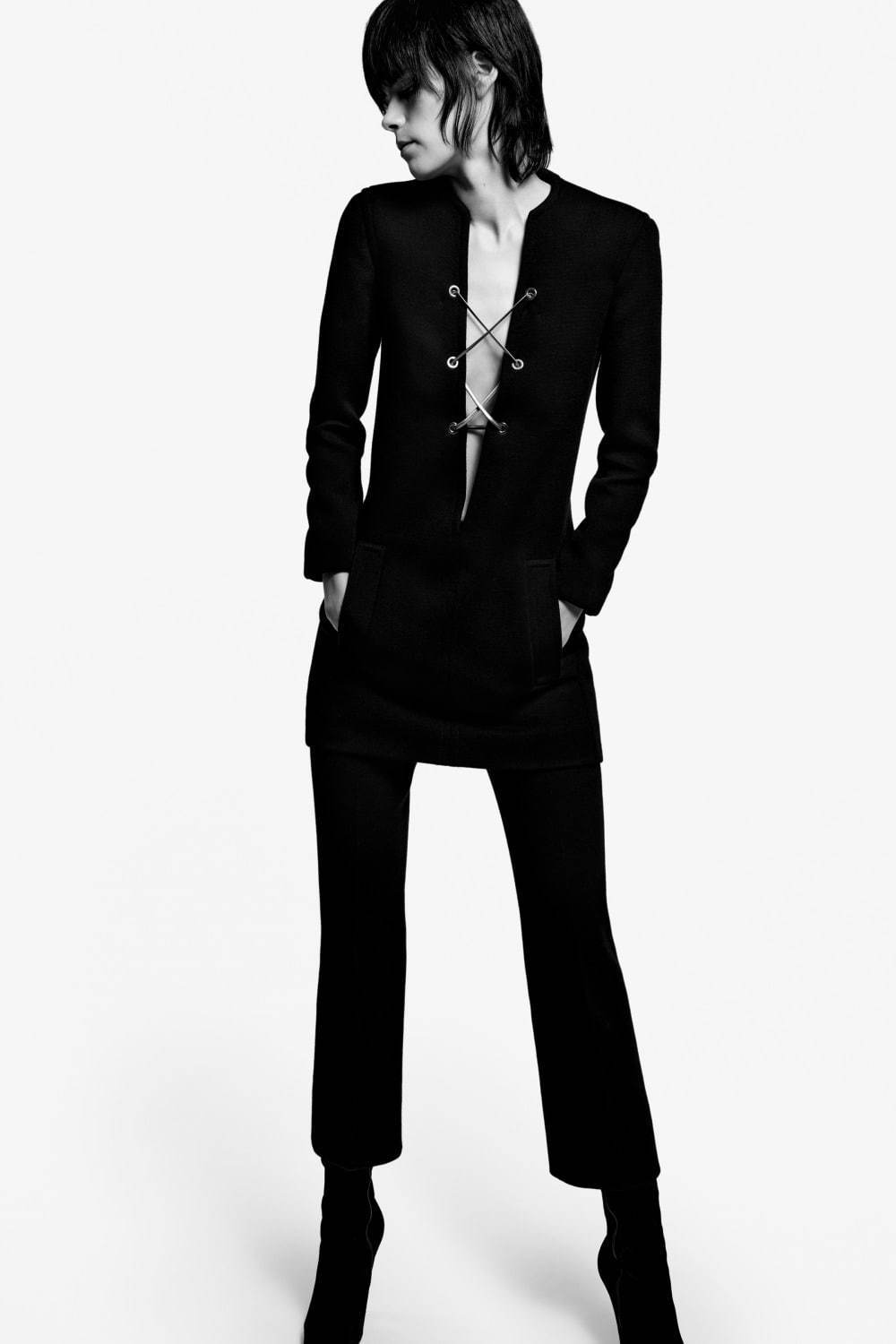 サンローラン(Saint Laurent) 2021年春夏ウィメンズコレクション シルエット - 写真33