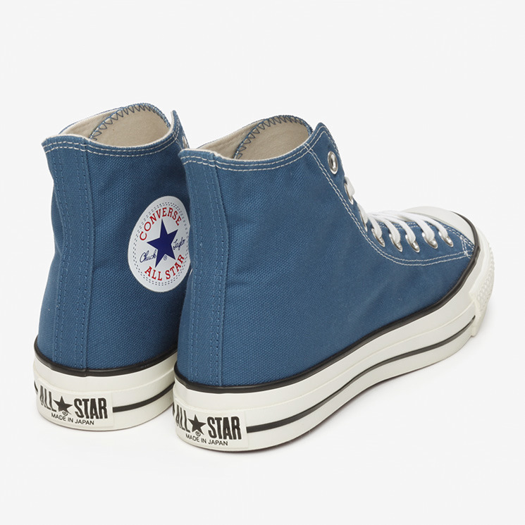 コンバース　日本製　オールスター J　ライトネイビー　HI　28cm CONVERSE】(コンバース) ALL STAR J HI / オールスター J