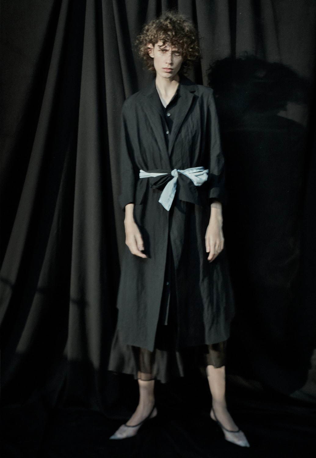 キノ 2021年春夏｜female スタンド/ノーカラーコート