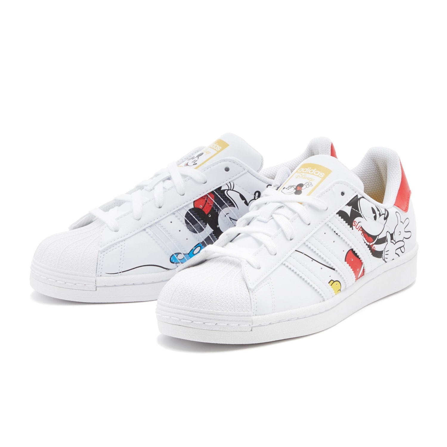 未使22.5cm】adidas SUPERSTAR Disney MICKEY - www.sorbillomenu.com