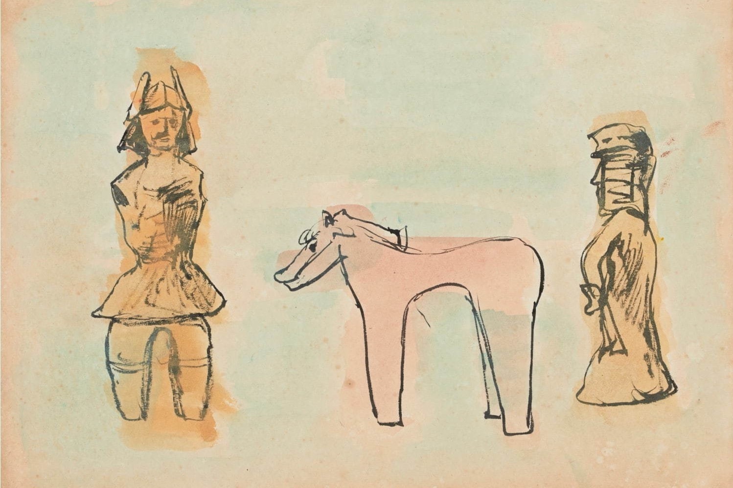 板橋区立美術館「さまよえる絵筆」