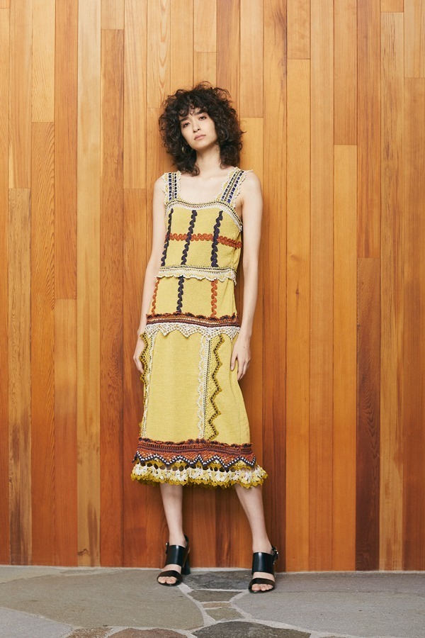 KEITAMARUYAMA × AMERI EMBROIDERY DRESS