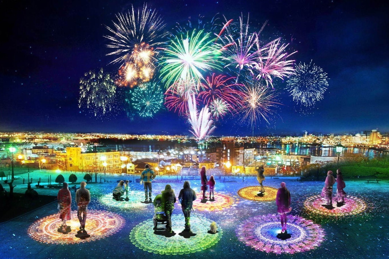 「ネイキッド はこだて光の万華鏡」