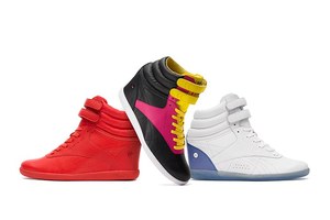 Reebokリーボック アリシアキーズコラボモデルハイウェッジスニーカー23cm - メルカリ
