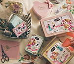 カファレルのバレンタインチョコ、花とリボンを配したバスケット缶に“猫”チョコやジャンドゥーヤ｜写真1