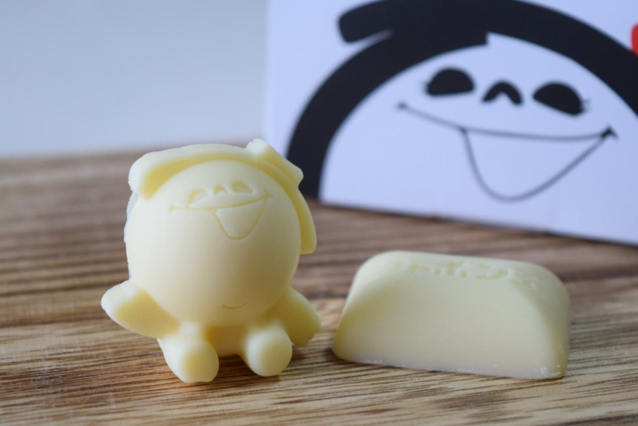 3Dプリンター｜「シャボン玉石けん」がチョコに変身！3Dプリンターでリアルに再現した、北九州の新定番みやげ
