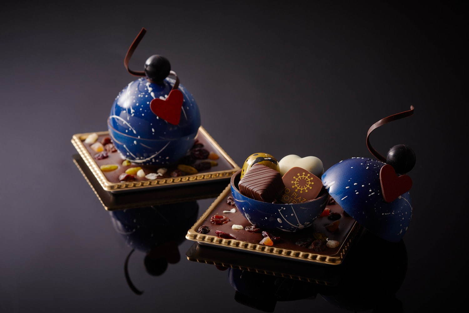 “まるで本物”レザーバッグチョコ＆地球儀ショコラ、京王プラザホテルのバレンタイン2021｜写真3