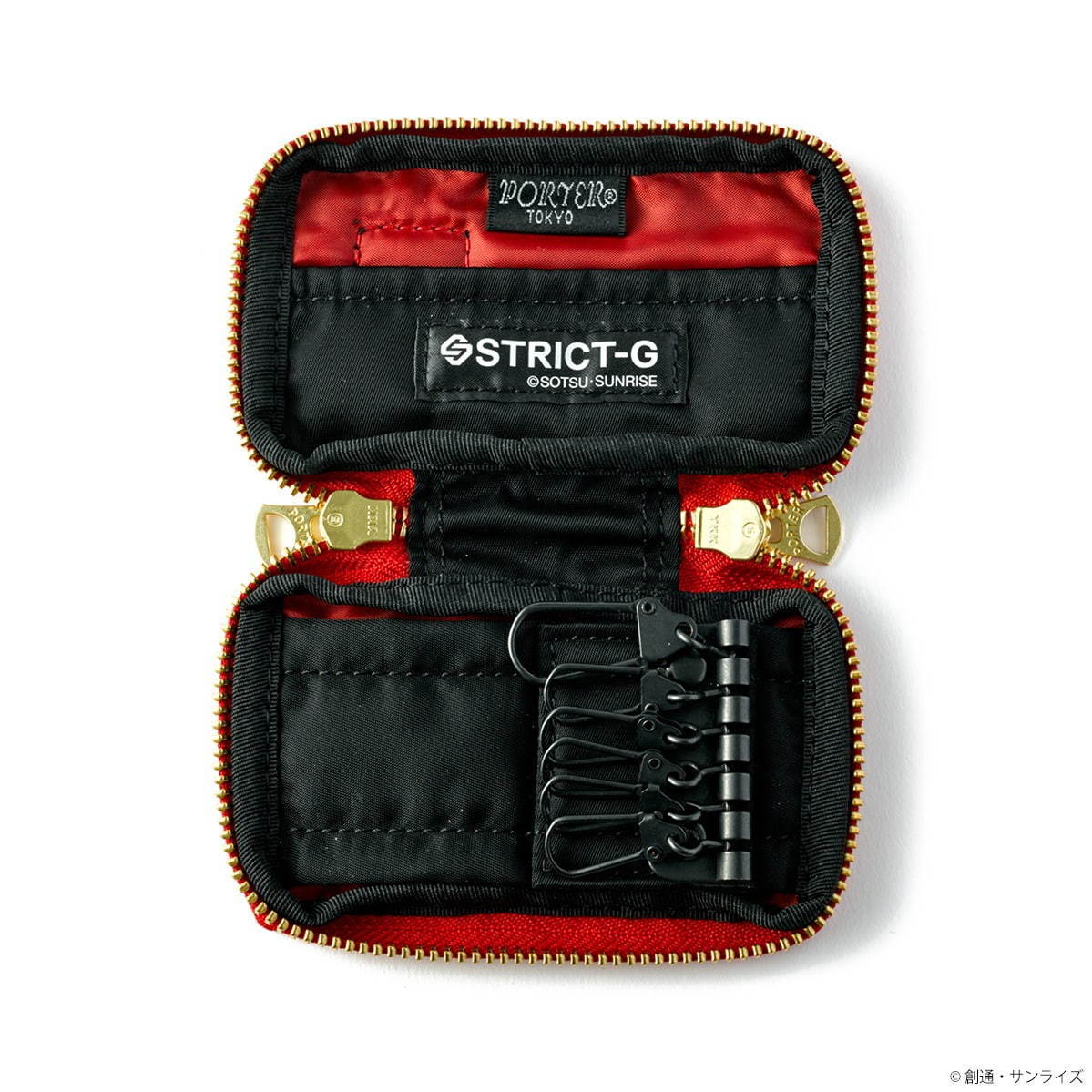 STRICT-G×PORTER キーケース ”RED COMET”モデル 12,100円(税込)