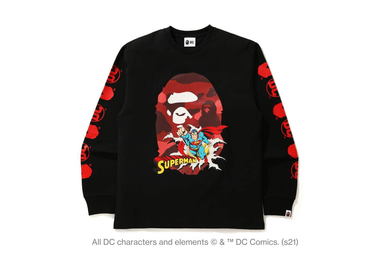 90s A BATHING APE　エイプ　APEMANスーパーマン　スウェット 写真41/94｜ア ベイシング エイプ「バットマン」「スーパーマン